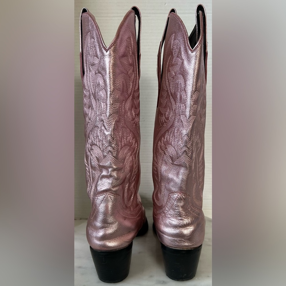 Jeffrey Campbell Dagget Pink Western Boots - Picture 9 of 12